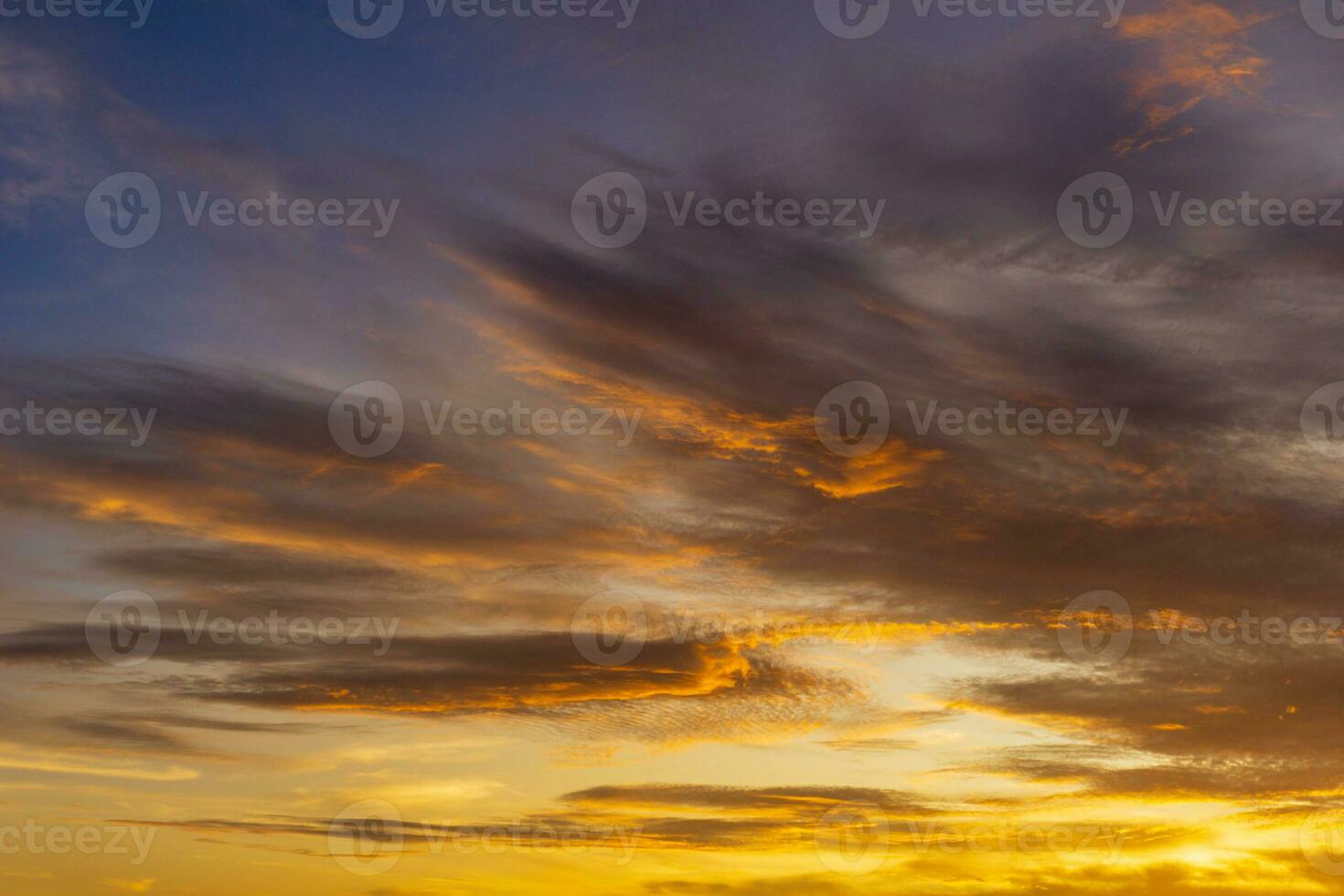 bela vista matinal indonésia panorama paisagem arrozais com cor de beleza e luz natural do céu foto