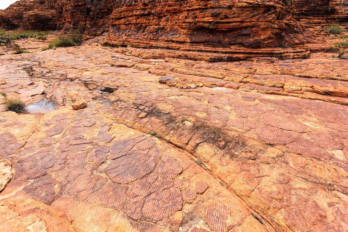 kings canyon território norte austrália foto