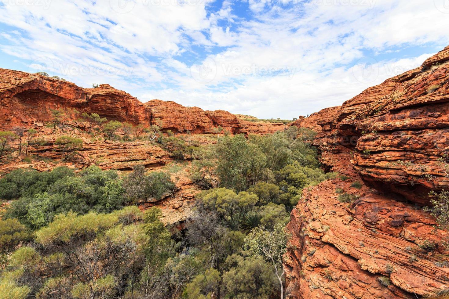 kings canyon território norte austrália foto