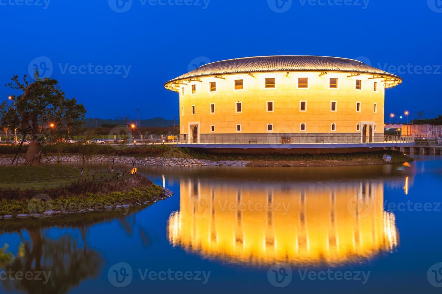 estruturas hakka tulou em miaoli, taiwan foto