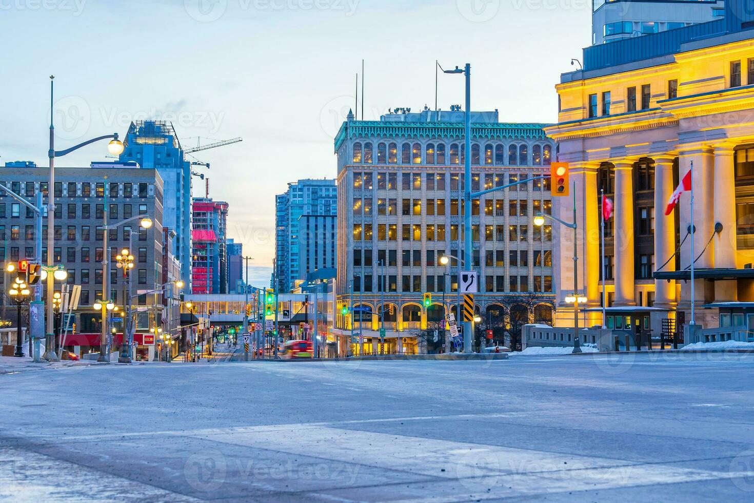 centro da cidade o negócio Centro do ottawa, Ontário dentro Canadá foto