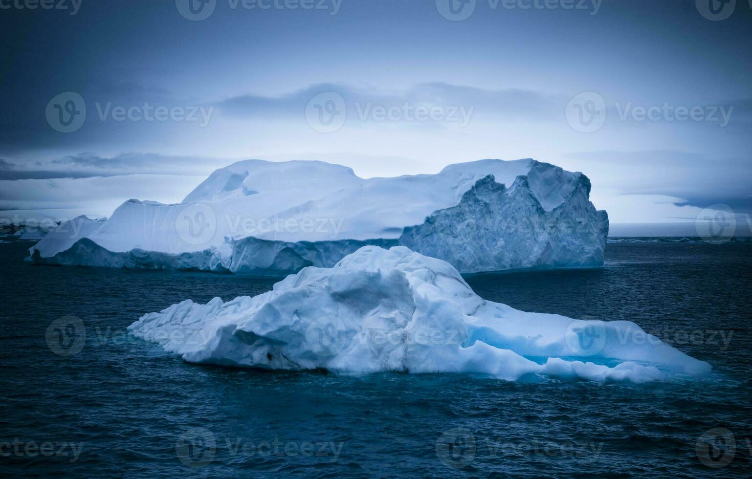 selvagem congeladas paisagem, Antártica foto