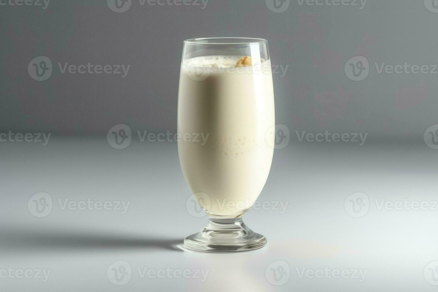 vidro baunilha milkshake. gerar ai foto