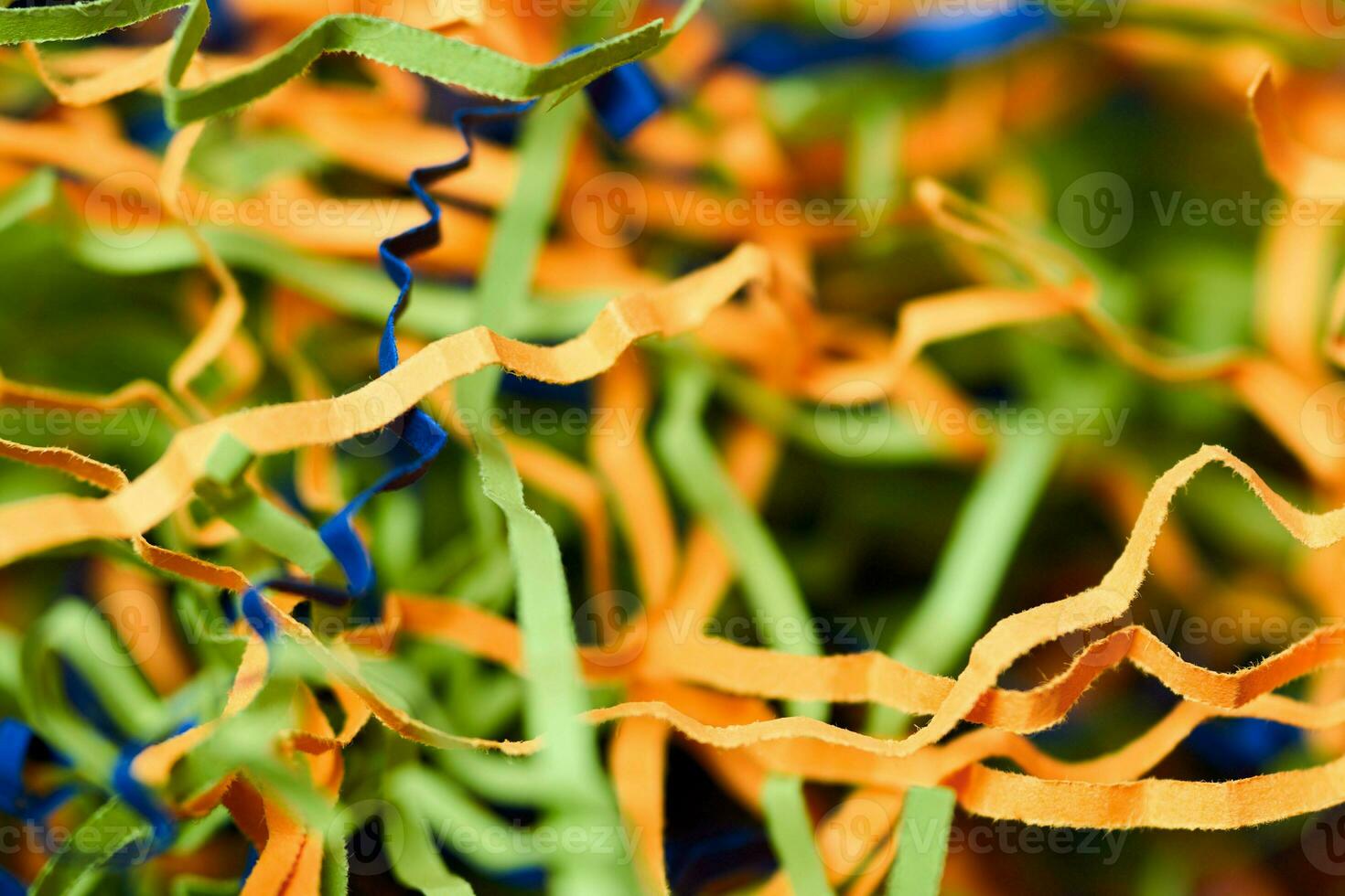 enfeites coloridos, fundo de férias de festa foto