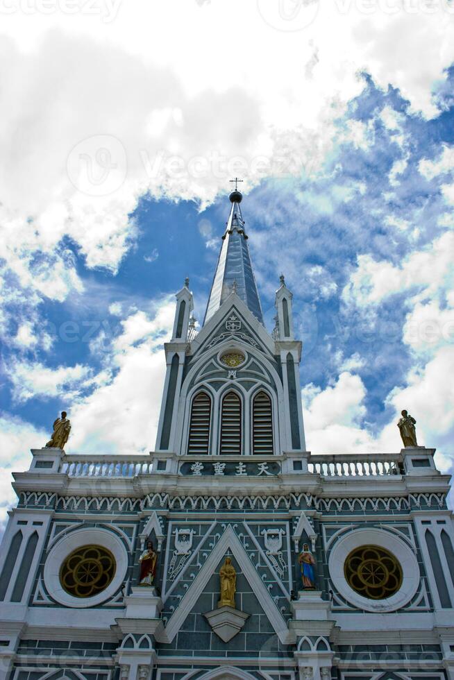 católico Igreja dentro Ratchaburi província tailândia. foto