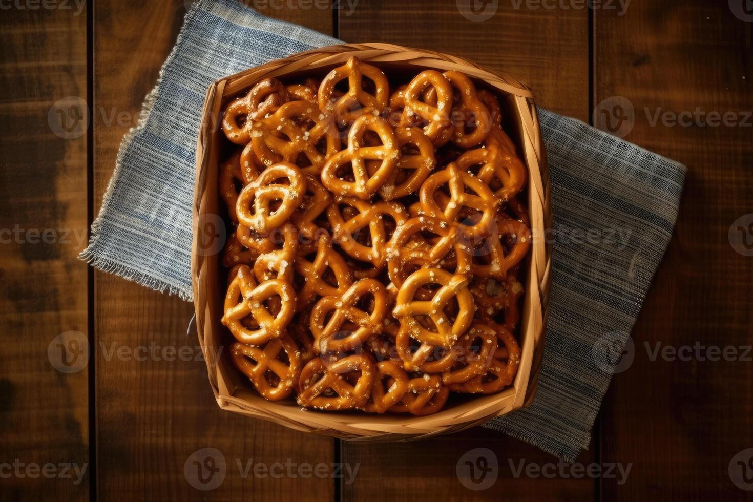 estoque foto do salgadinhos dentro cozinha mesa plano deitar ai gerado