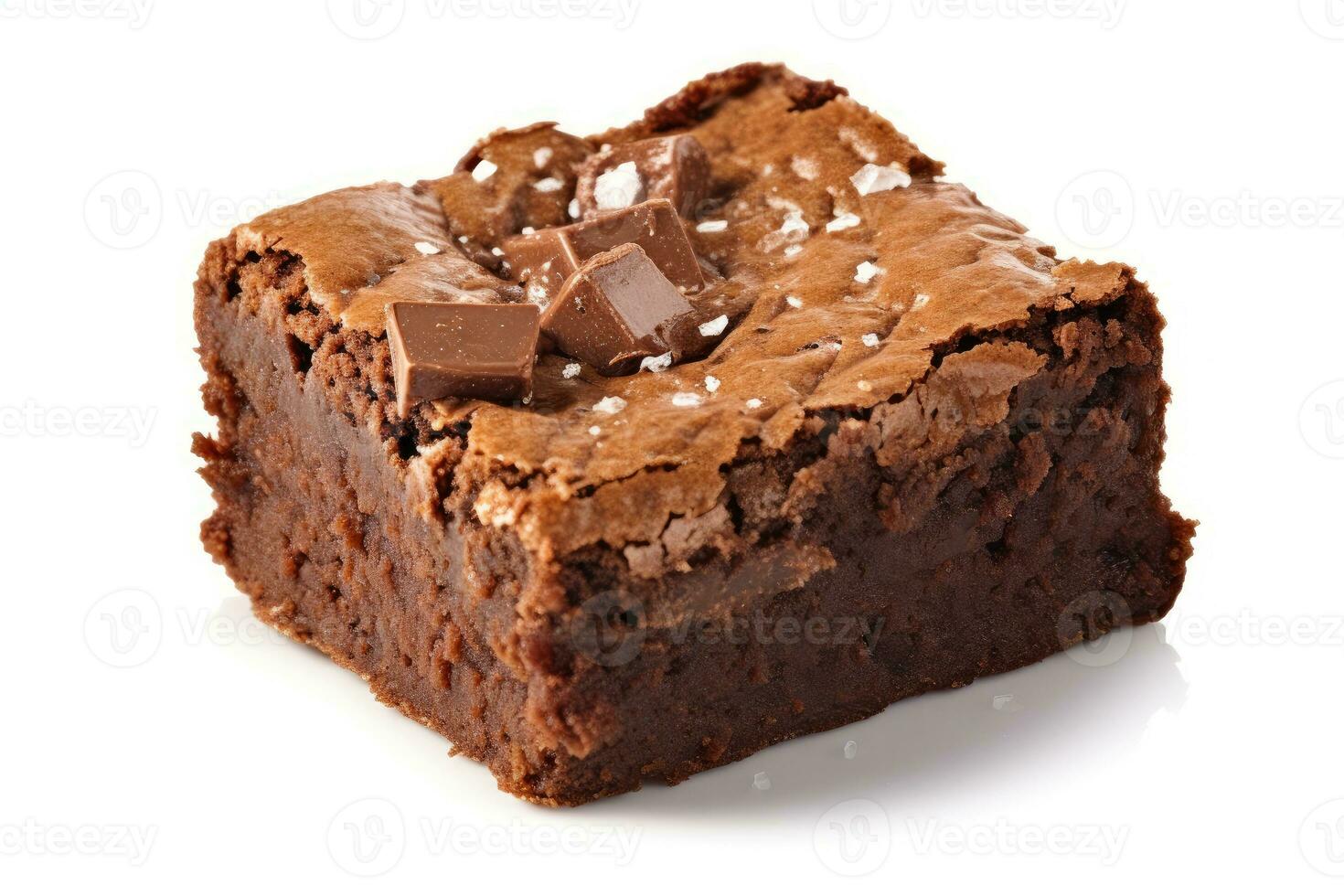 brownies fudgy Comida fotografia ai gerado foto