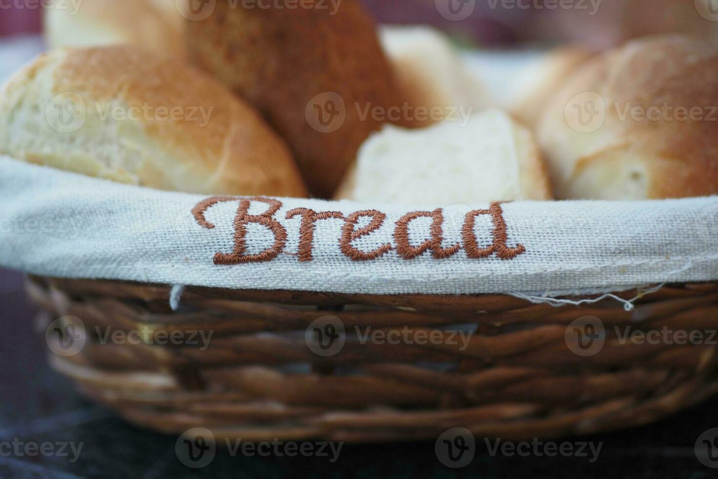 close-up da fatia de pão integral foto