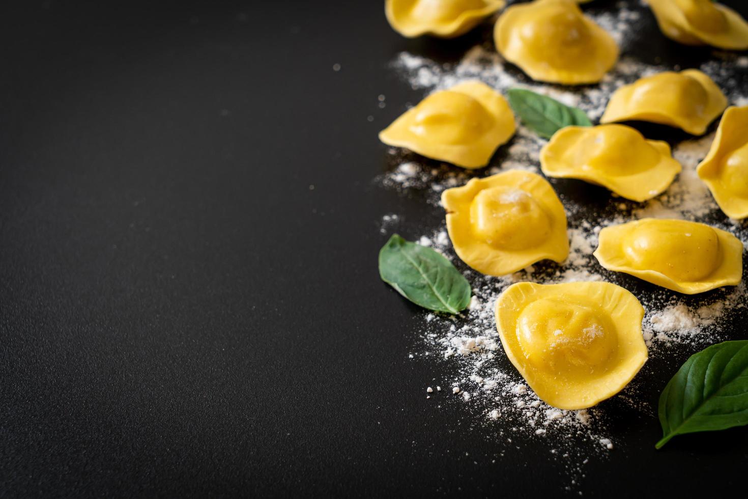 macarrão tradicional ravioli italiano foto