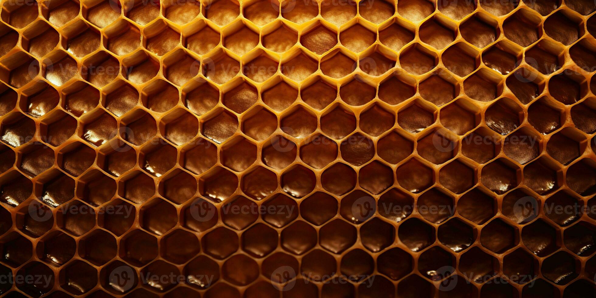 ai gerado. ai generativo. hexágono favo de mel textura fundo natureza manvas brincar Projeto cera decoração. gráfico arte foto