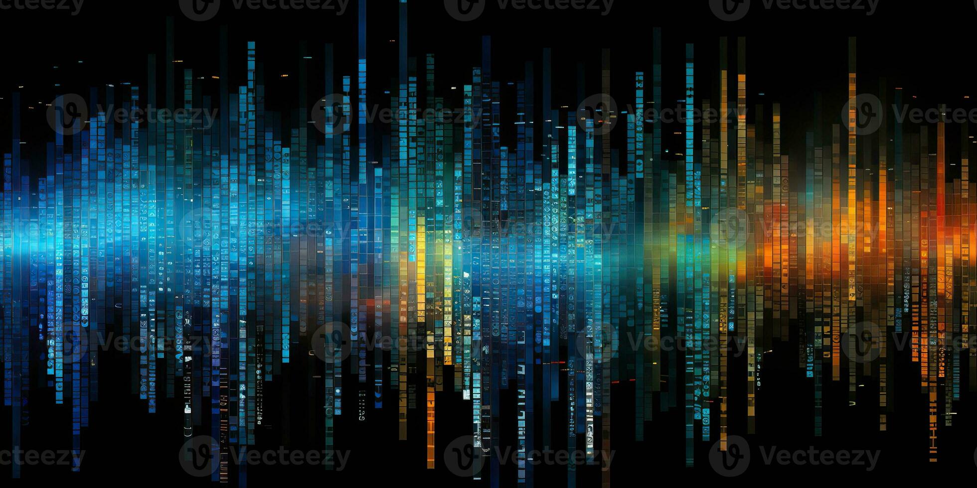 ai gerado. ai generativo. dados Ciência codificação programação trabalhos o negócio tecnologia abstrato fundo monitor processo. gráfico arte foto