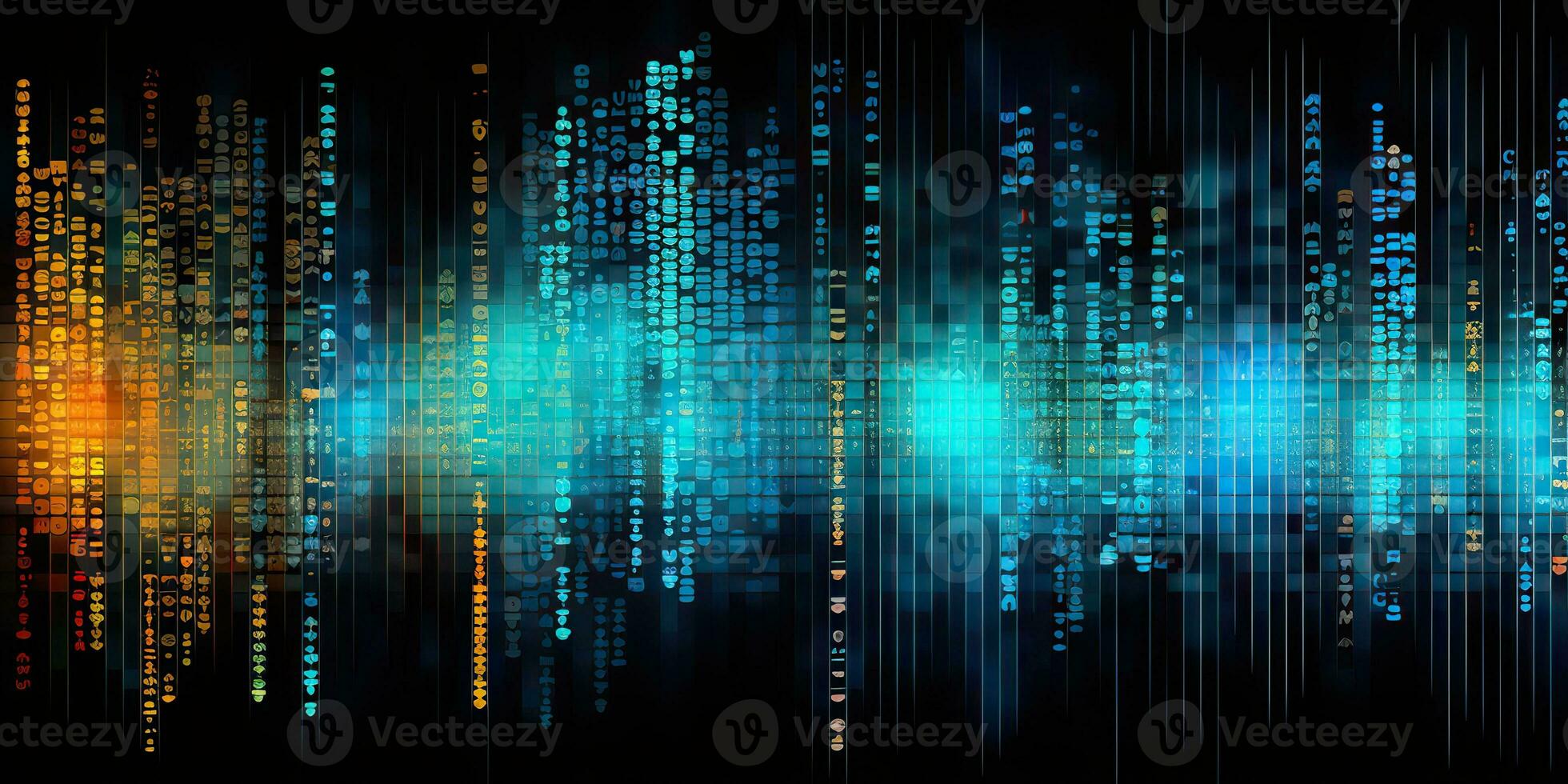 ai gerado. ai generativo. dados Ciência codificação programação trabalhos o negócio tecnologia abstrato fundo monitor processo. gráfico arte foto