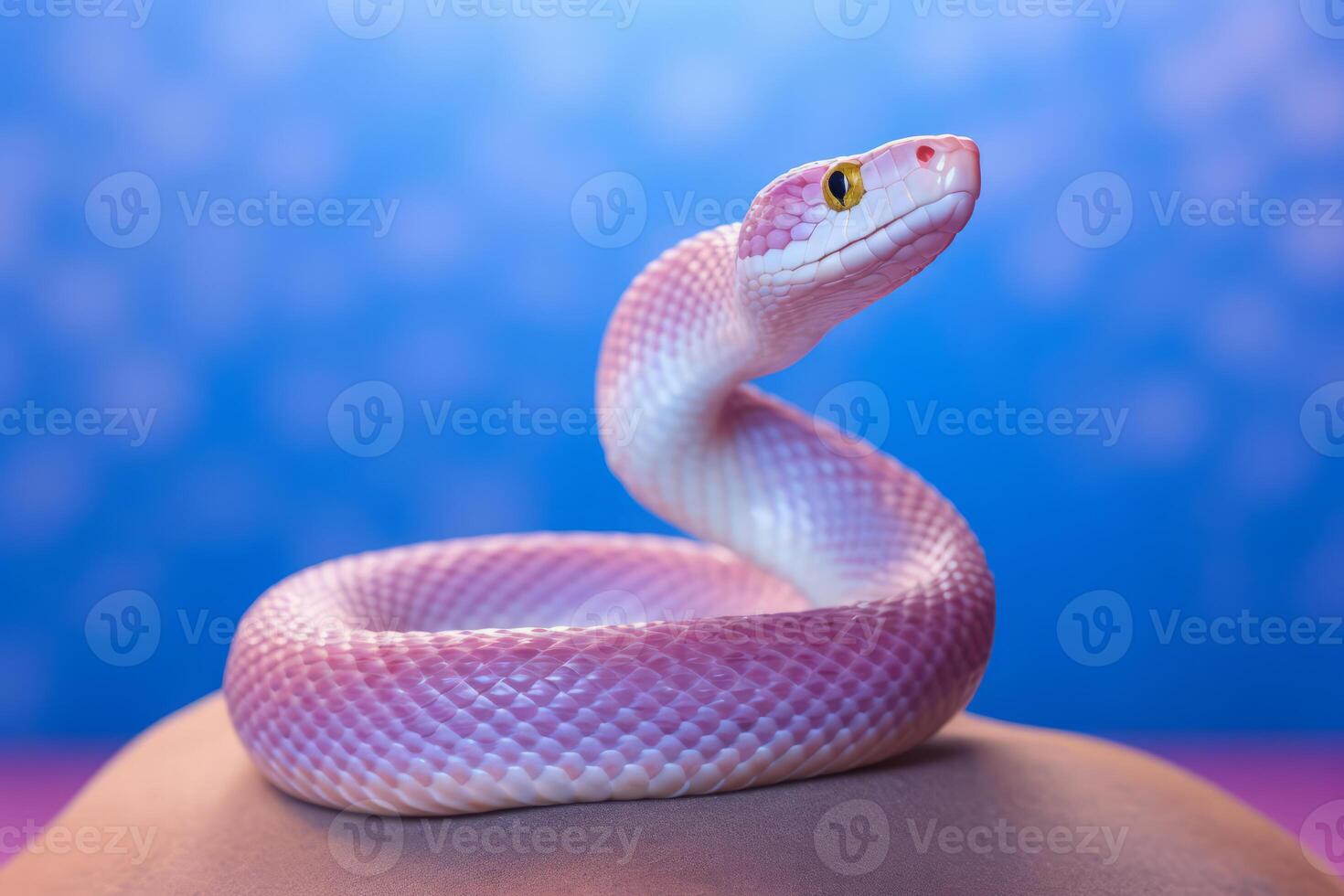 muito fofa vigarista serpente dentro natureza, nacional geografia, Largo vida animais. ai gerado. foto