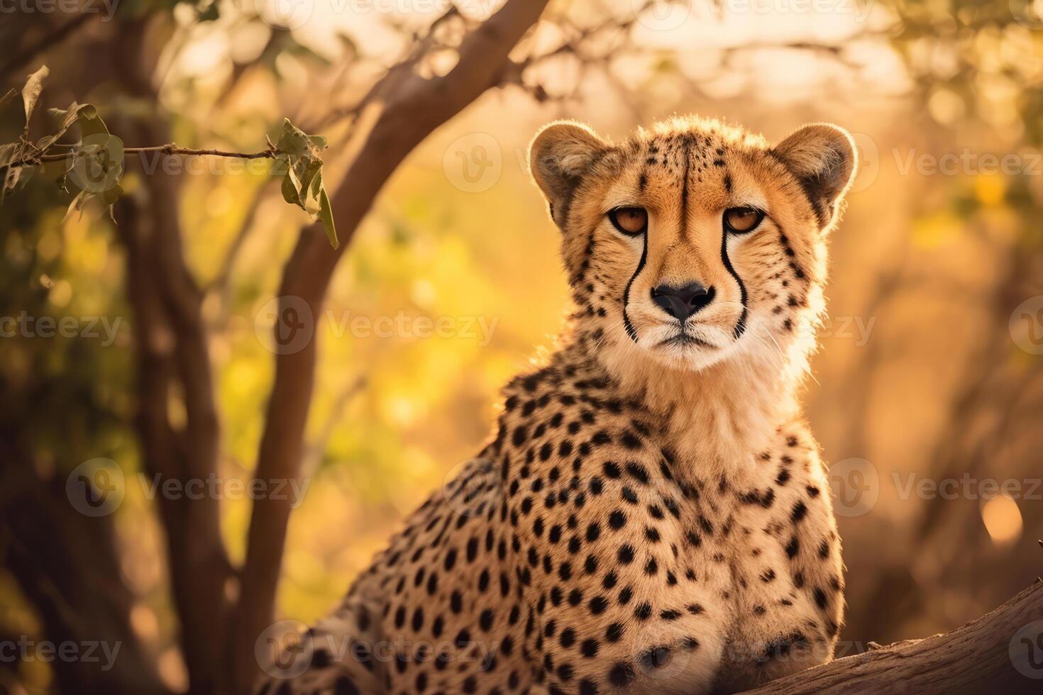 guepardo dentro natureza, nacional geografia, Largo vida animais. ai gerado. foto