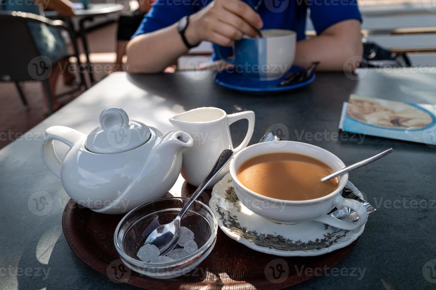 chá tradicional em wilhelmshaven na alemanha foto