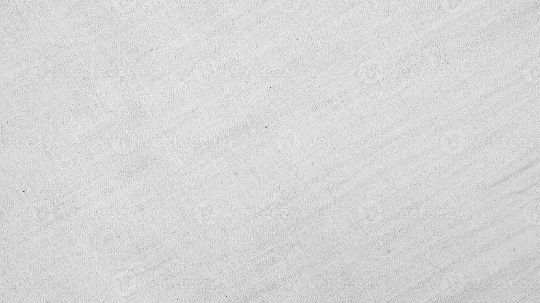 orgânico tecido algodão pano de fundo branco linho tela de pintura amassado natural algodão tecido natural feito à mão linho topo Visão fundo orgânico eco têxteis branco tecido linho textura foto