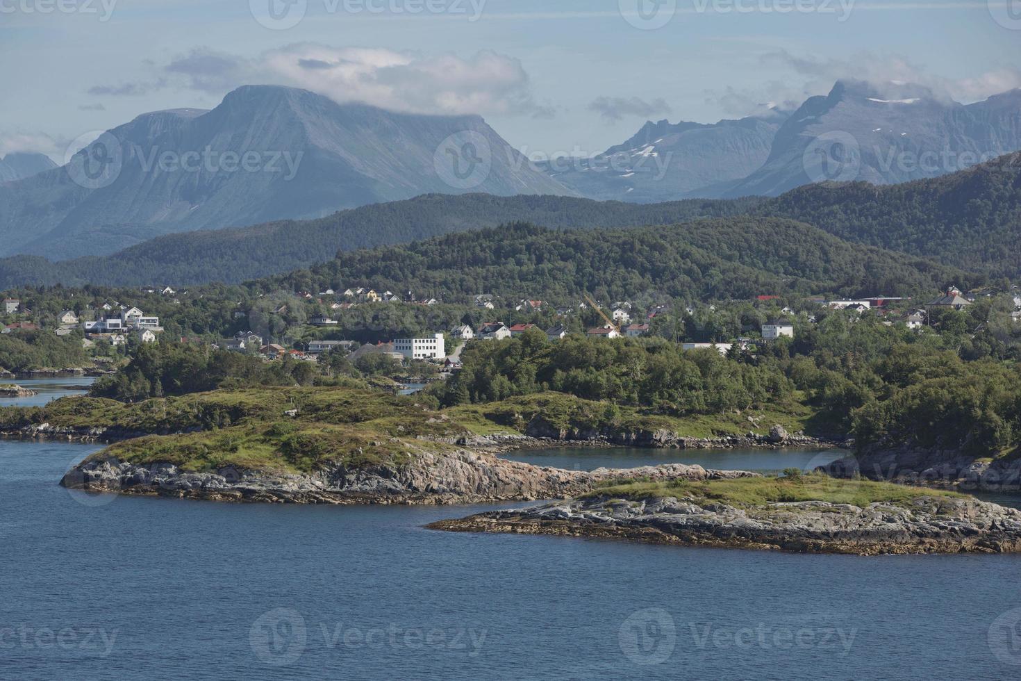 bela vista de alesund, noruega foto