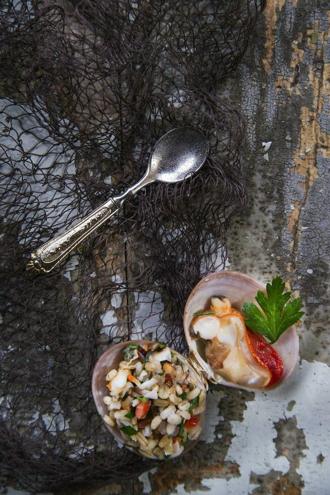 risoto quente para fasolaro foto