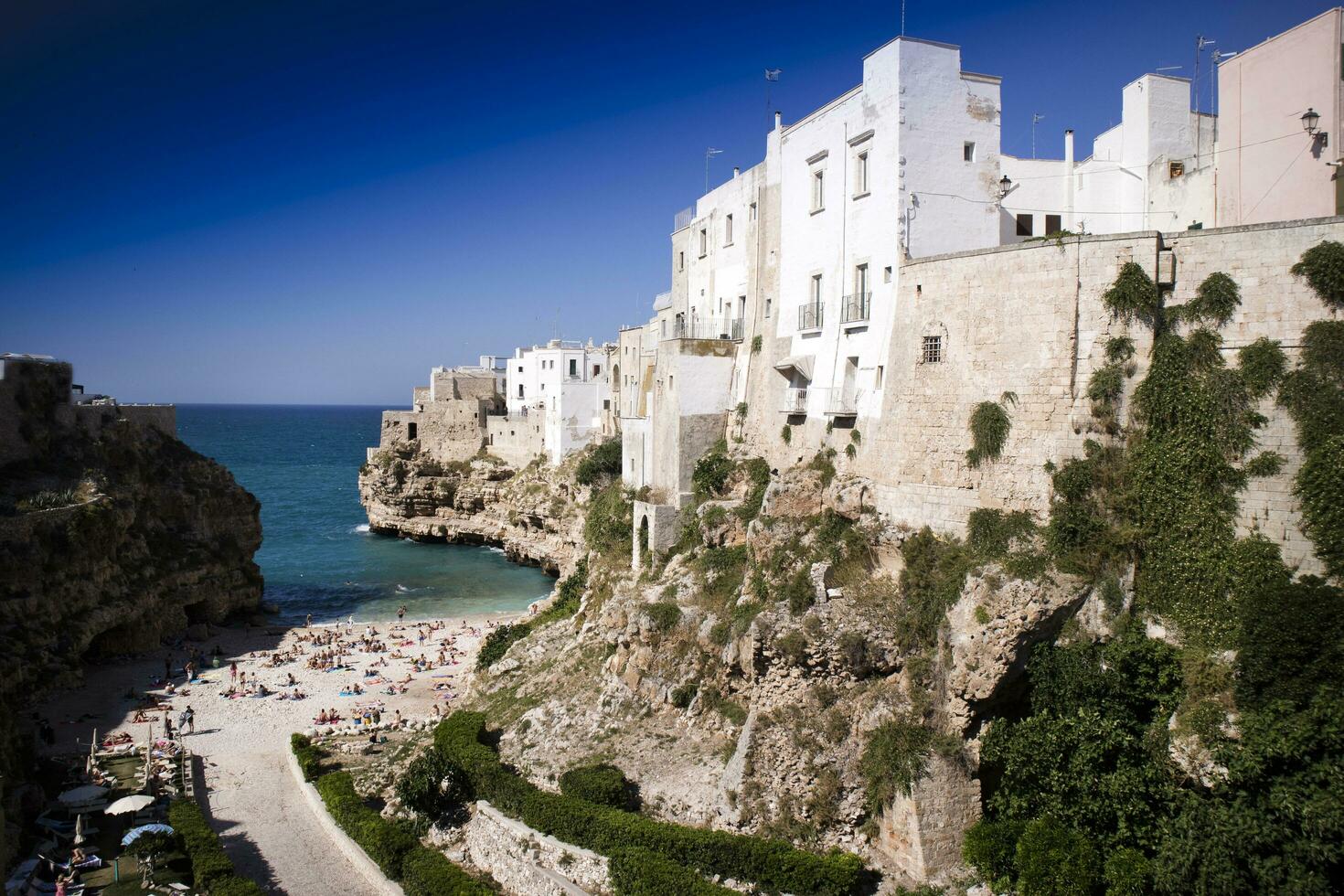 polignano uma égua bari Itália foto