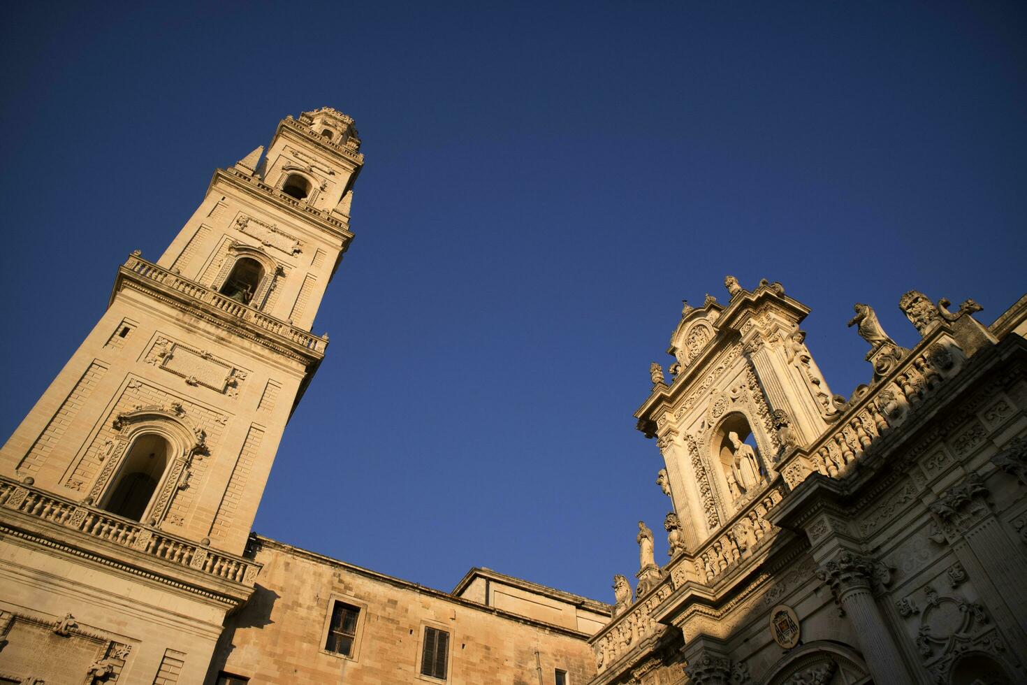 lecce quadrado do a catedral foto