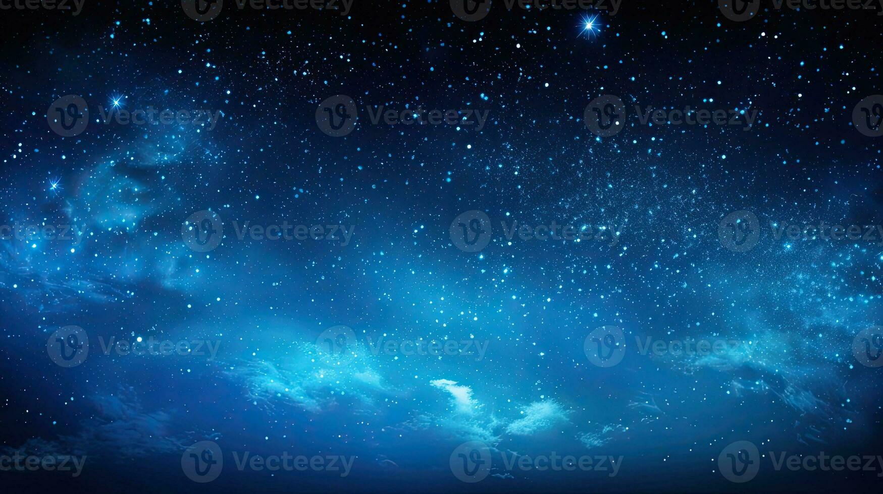 espantoso grandes exposição foto do uma universo preenchidas com estrelas galáxias e nebulosas com cativante selecionar branco Saldo e foco