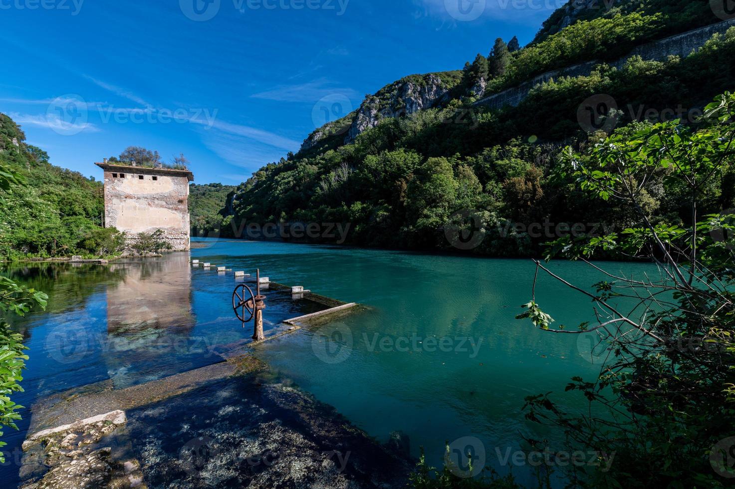 Narni, um local de banho rígido foto