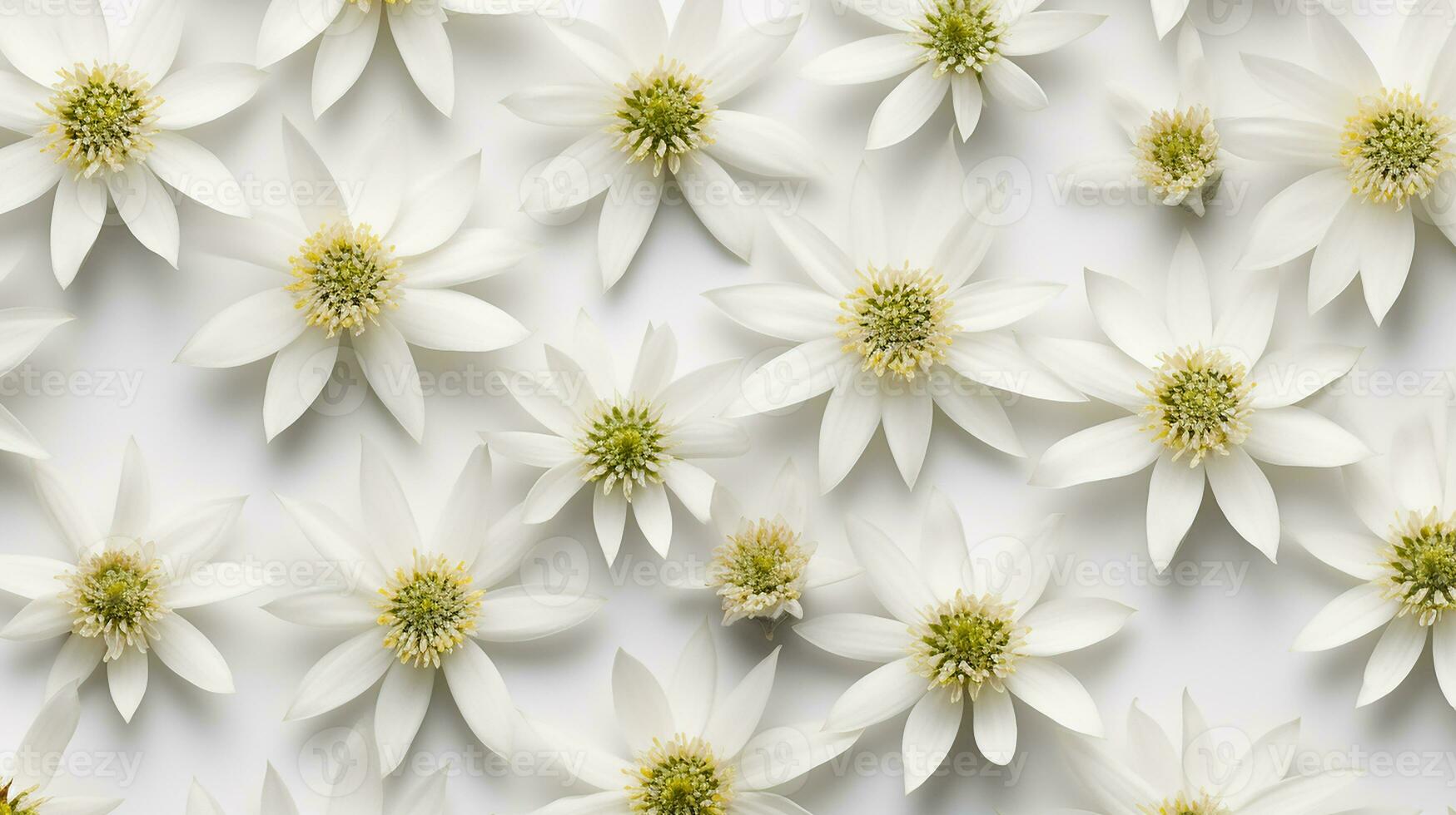 edelweiss flor estampado fundo. flor textura fundo. generativo ai foto