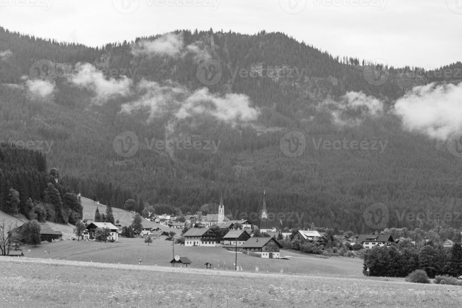 dentro a austríaco Alpes foto