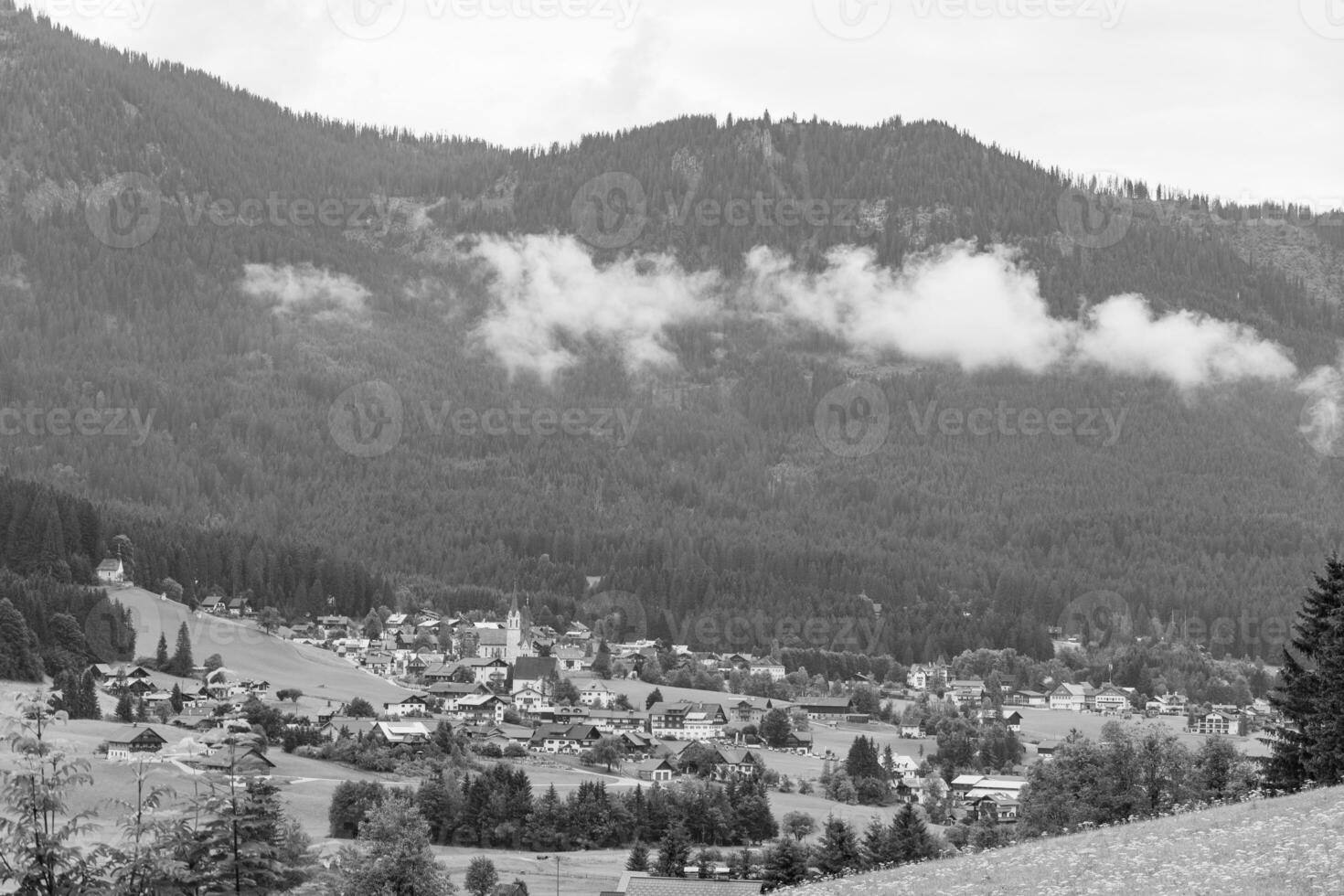 dentro a austríaco Alpes foto