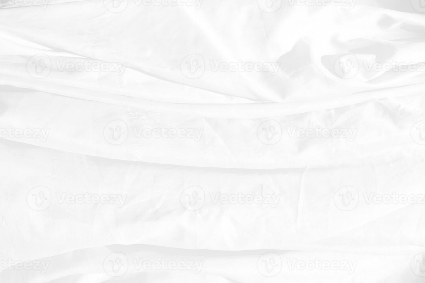 topo Visão abstrato branco pano fundo com suave ondas.onda e curva sobreposição com diferente sombra do cor branca tecido, amassado tecido. foto