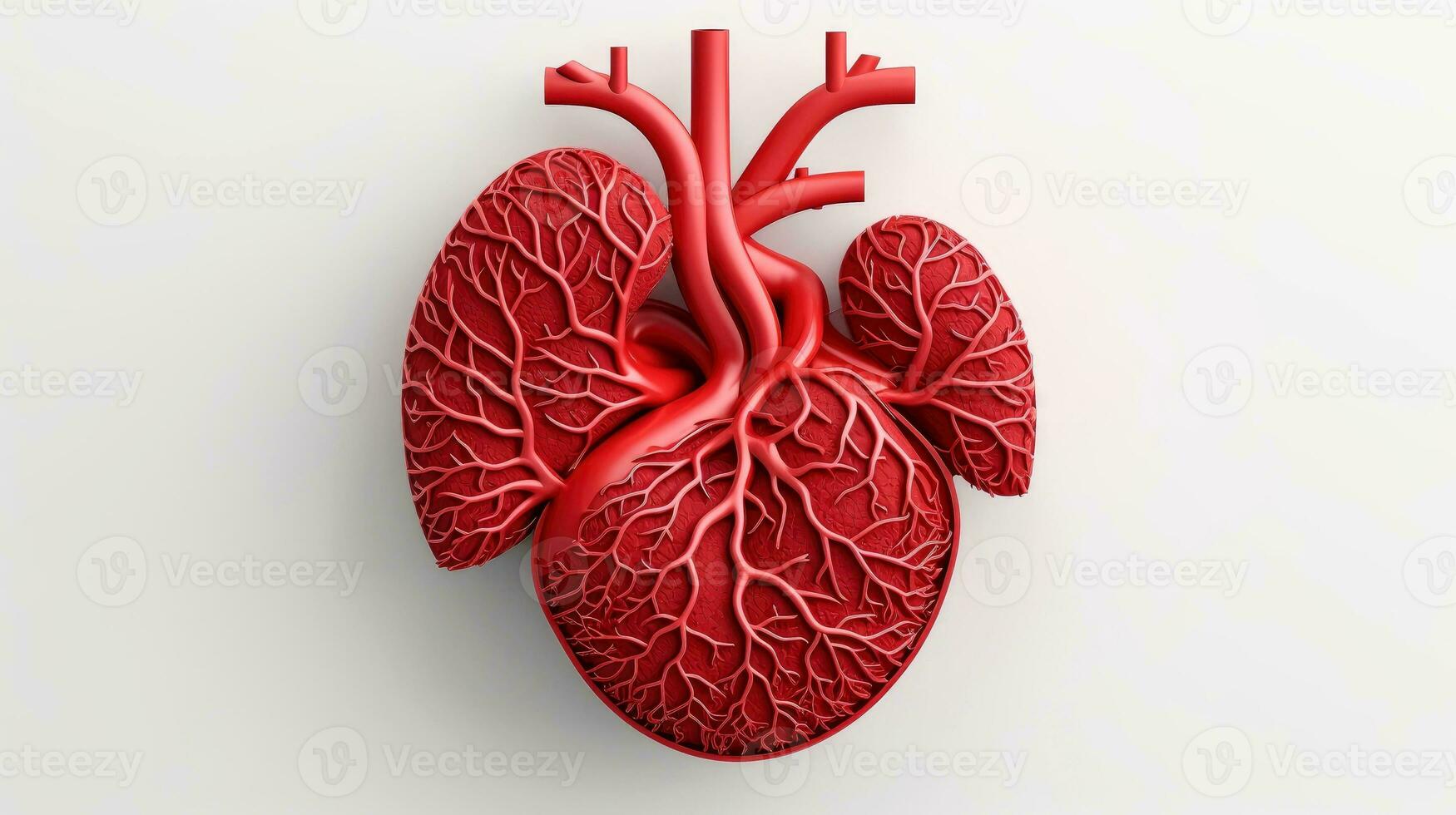 3d ilustração brincar do a humano órgão sistema, anatomia, nervoso, circulatório, digestivo, excretor, urinário, e osso sistemas. médico Educação conceito, generativo ai ilustração foto