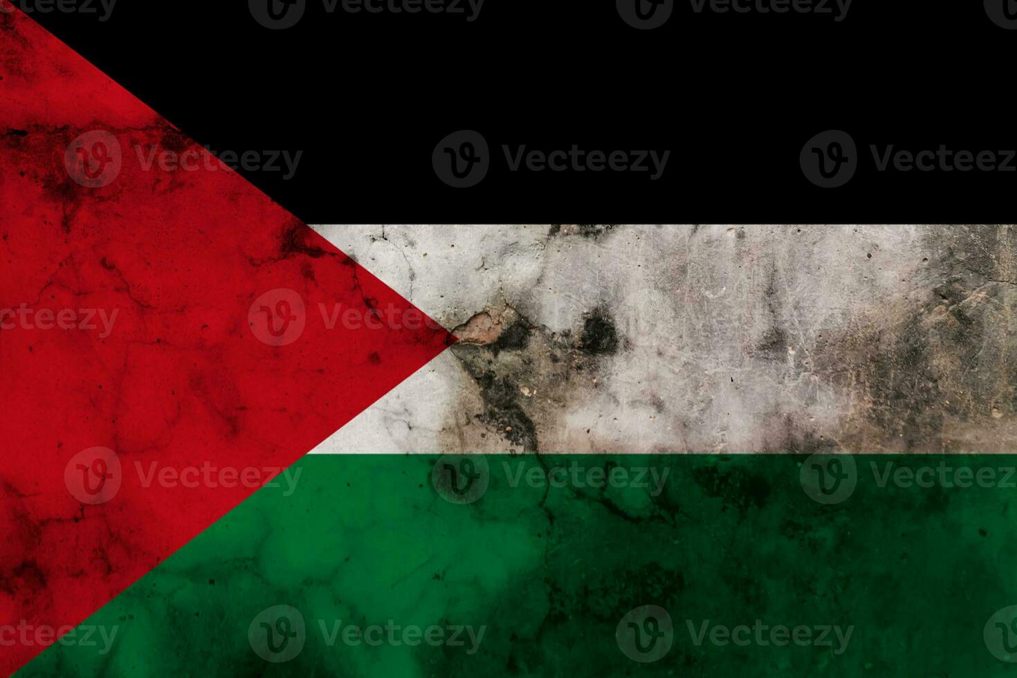 grunge do Palestina bandeira, bandeira Palestina sujo foto