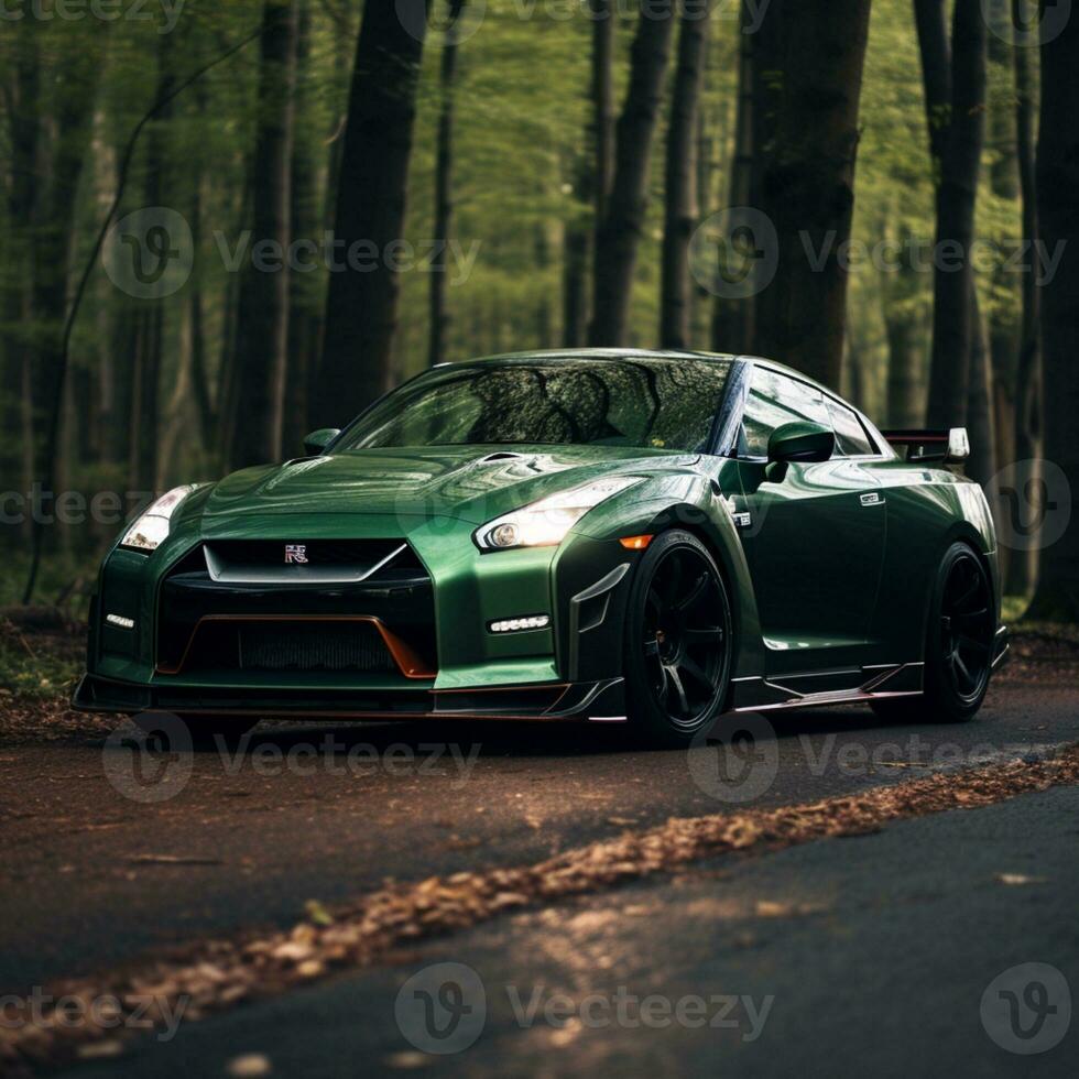 carro nissan gtr 35 foto