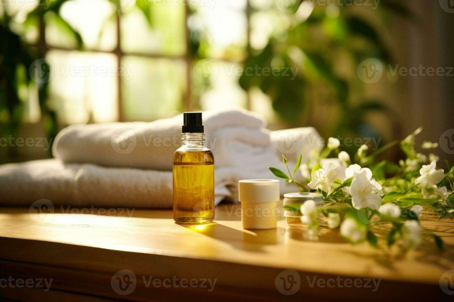 spa relaxamento massagem salão generativo ai foto