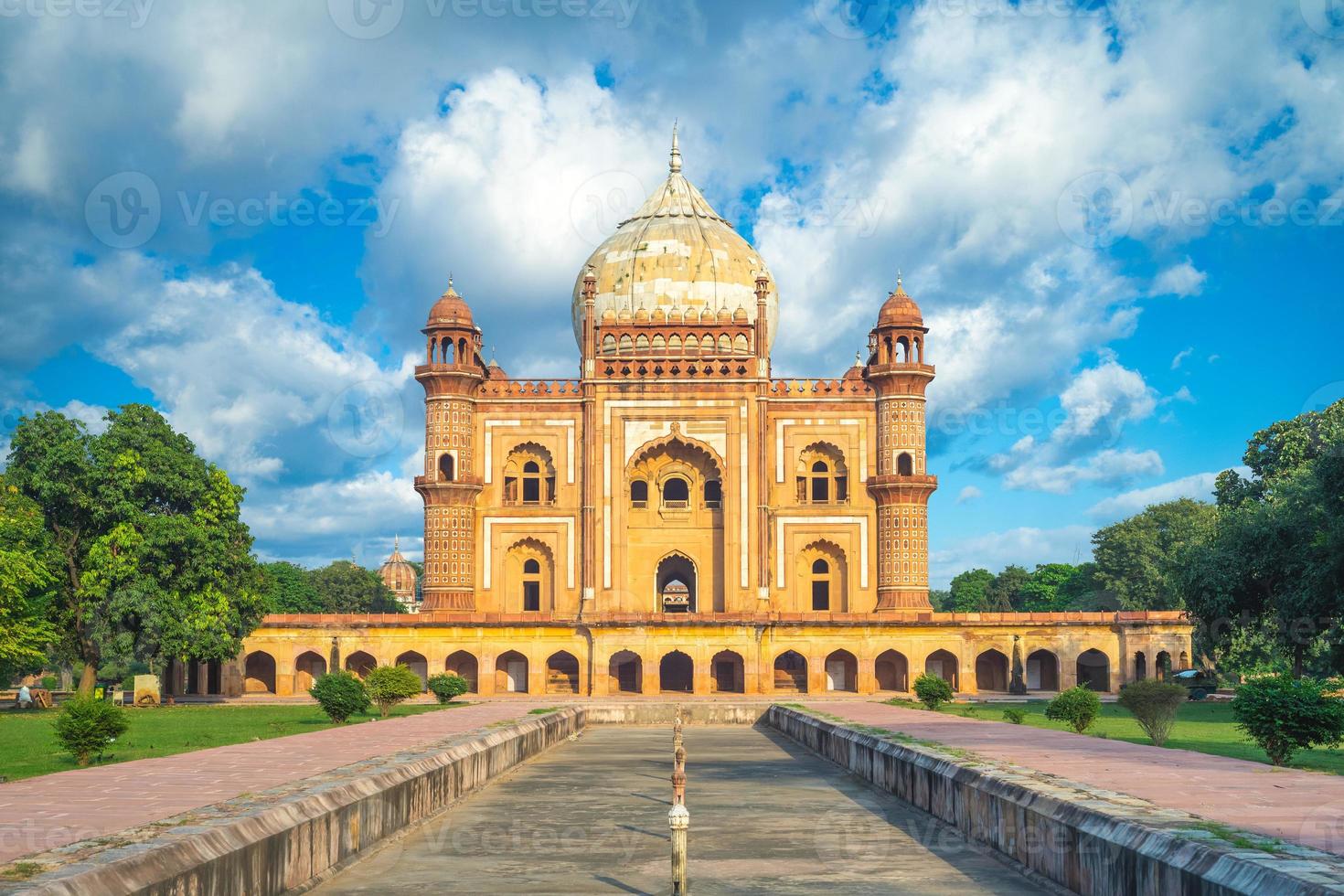 Tumba Safdarjung em Deli, Índia foto