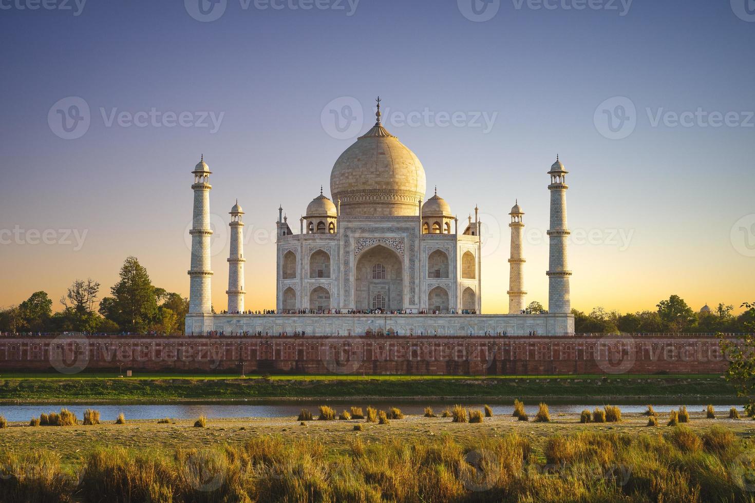 taj mahal em agra, Índia foto