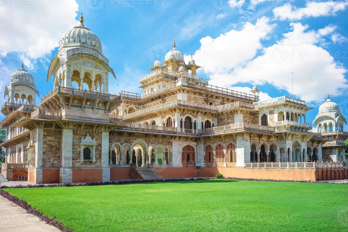 museu albert hall em jaipur, índia foto