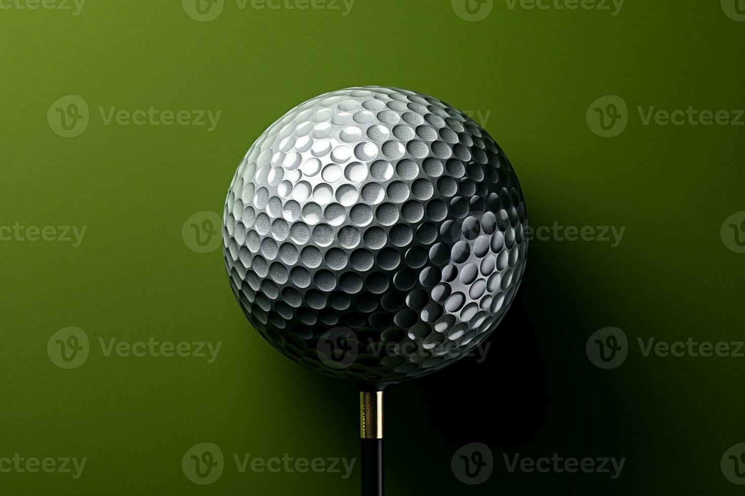 golfe bola com esporte fundo Projeto para bandeira com cópia de espaço.criado com generativo ai tecnologia. foto