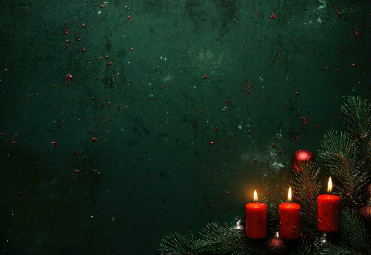 Natal fundo com velas foto