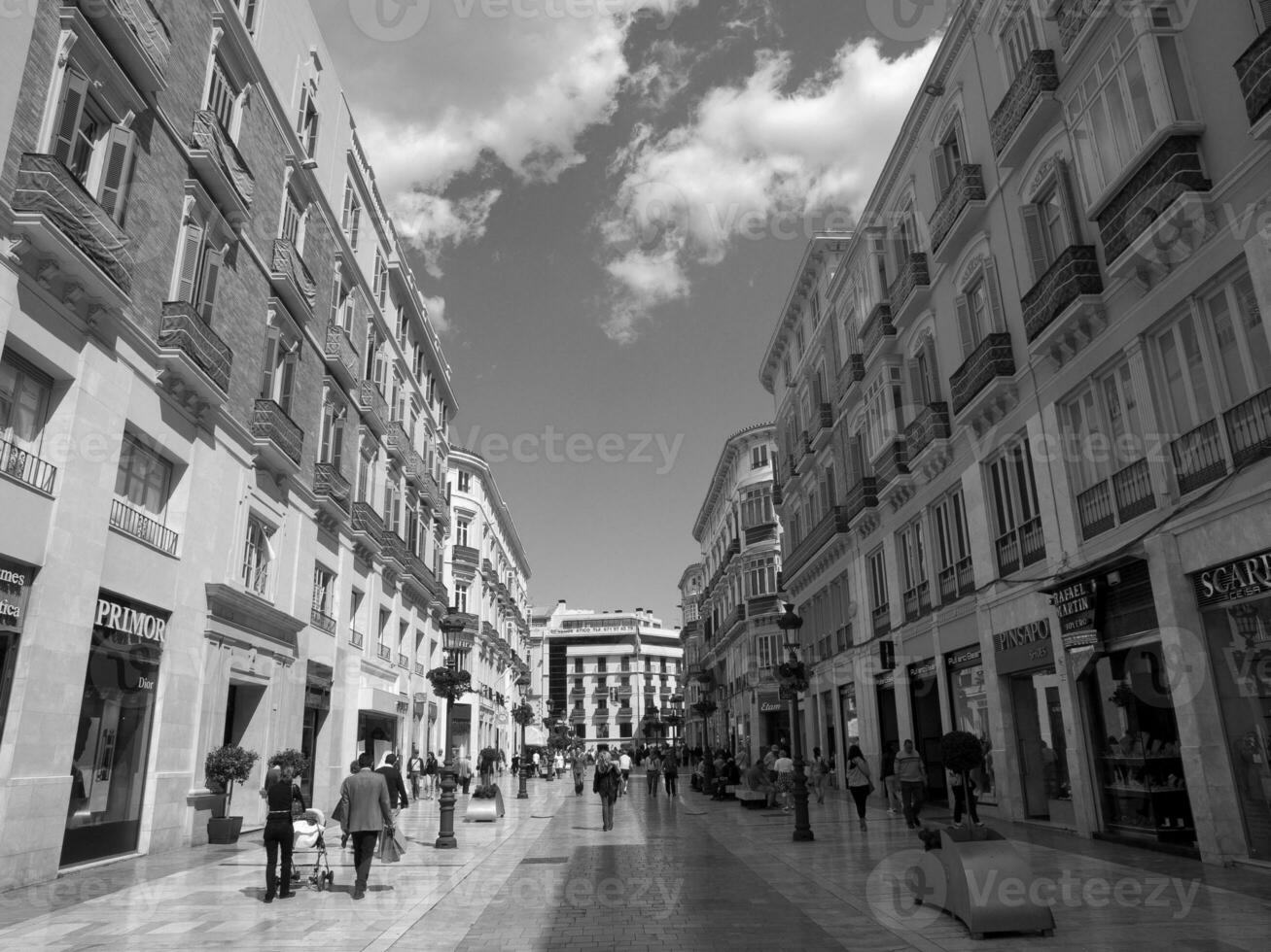 a espanhol cidade málaga foto