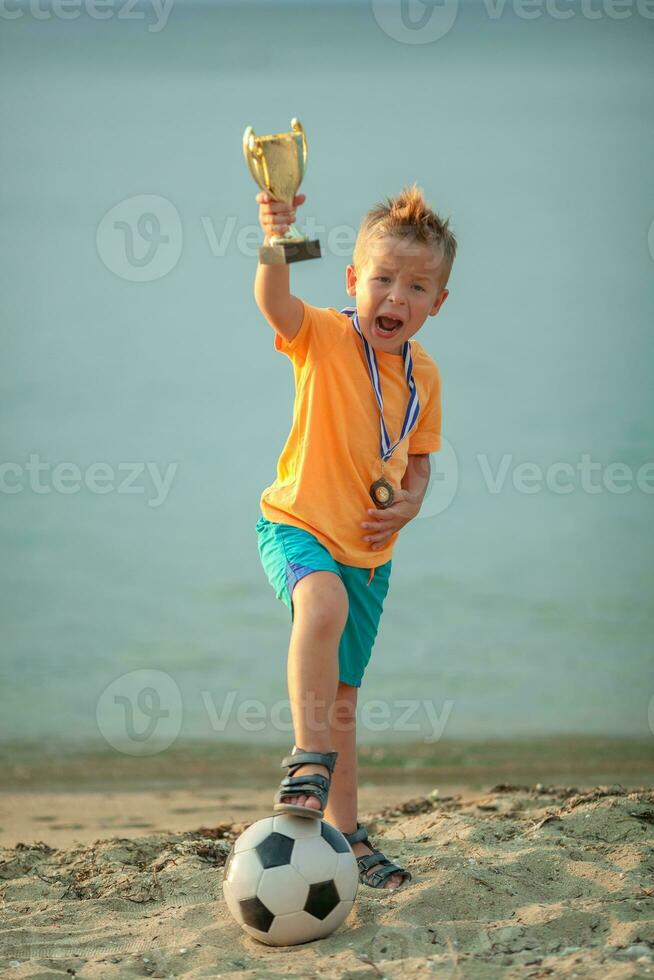 uma campeão criança foto