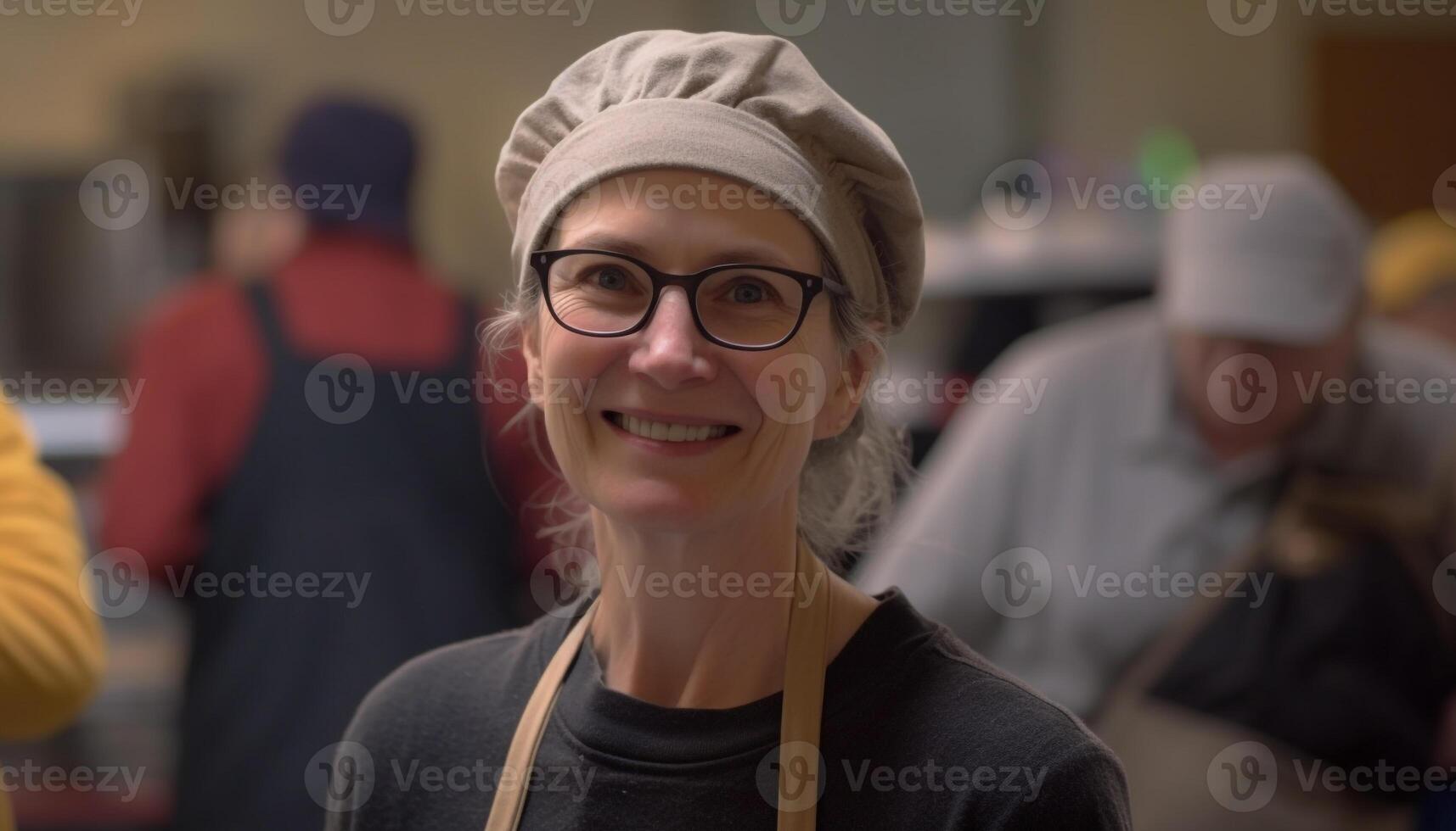 sorridente homens e mulheres, jovem adultos, olhando às Câmera, felicidade gerado de ai foto