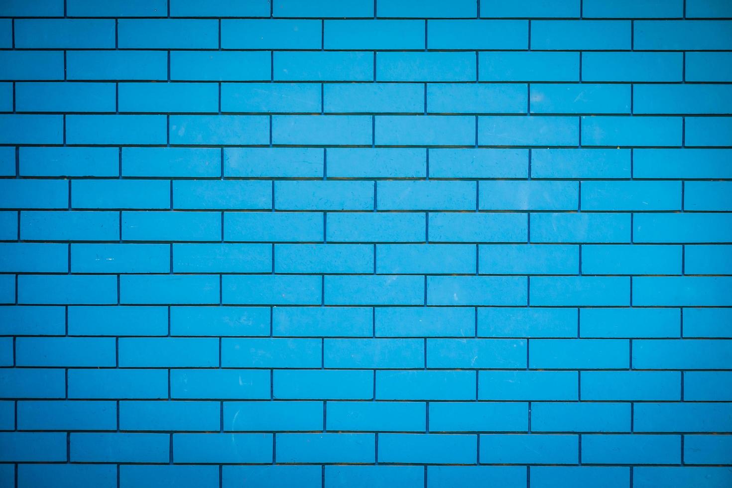 texturas de parede de pedra de tijolo azul foto