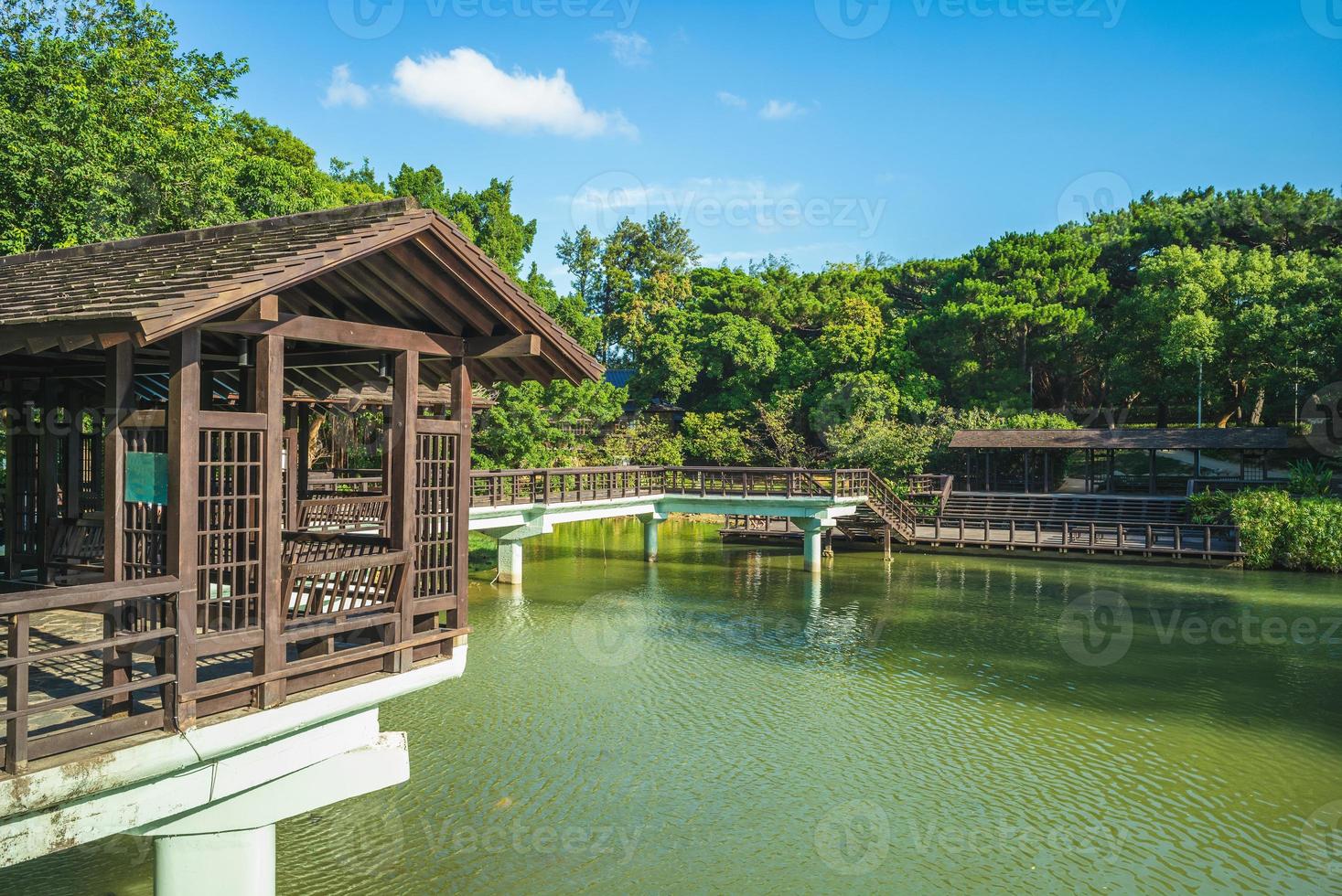 cenário do parque hsinchu na cidade de ssinchu, taiwan foto