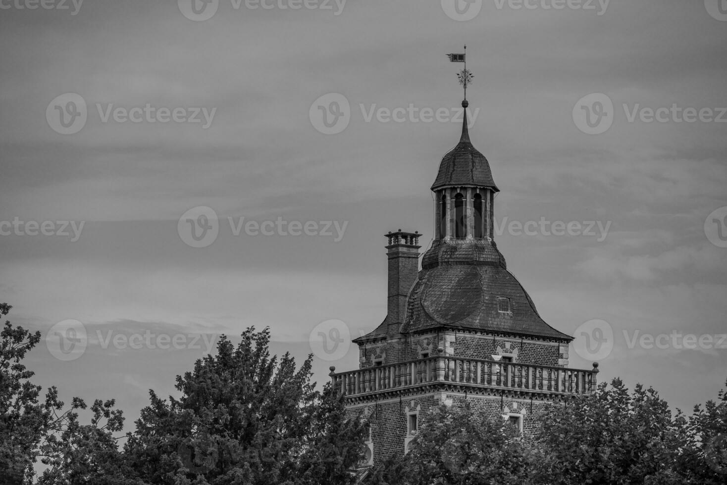 o castelo de raesfeld na alemanha foto