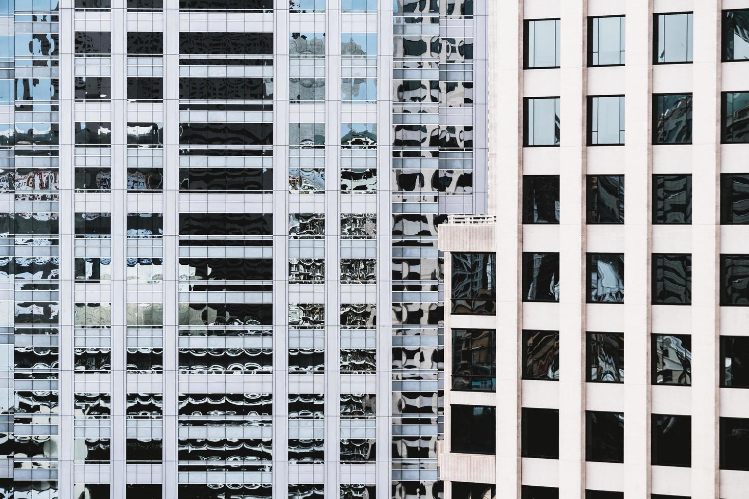 texturas de padrão de janela de construção foto
