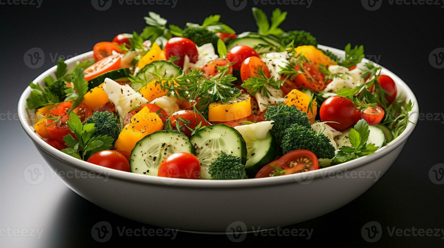 fresco e doce vegetal salada foto