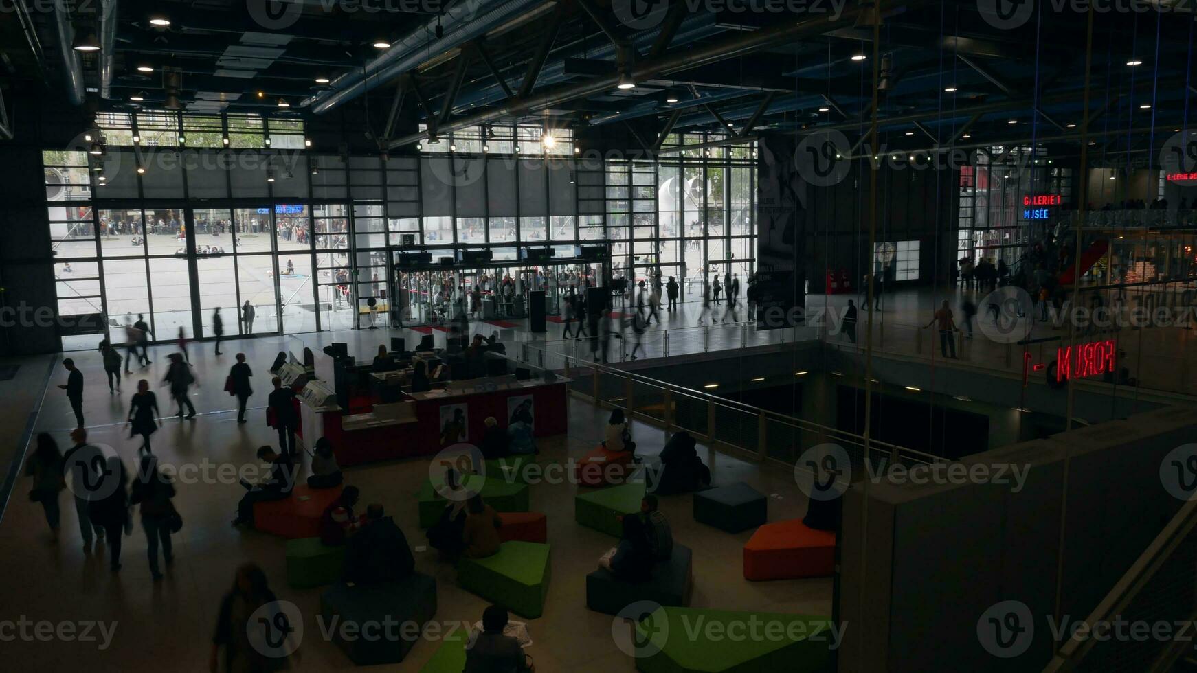 lotado Centro georges pompidou foto