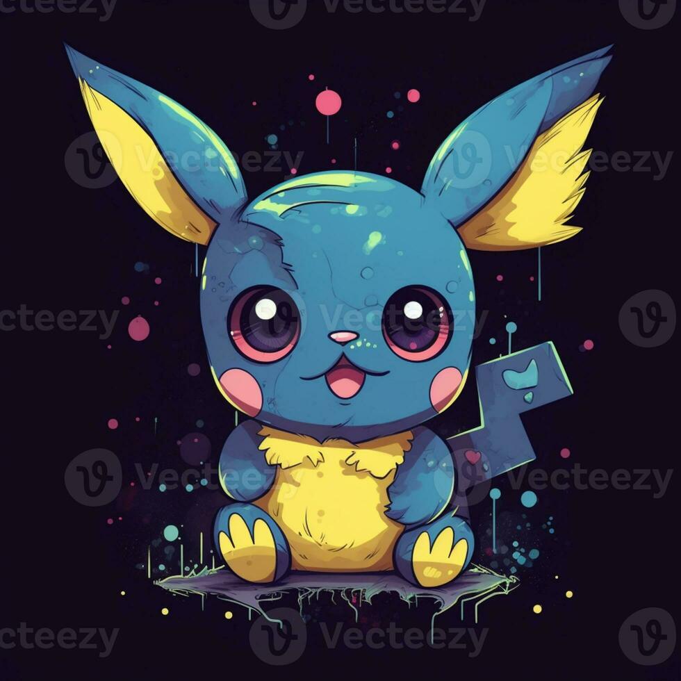 Pokémon Pikachu papeis de parede e fundo imagens. generativo ai. 28430983  Foto de stock no Vecteezy