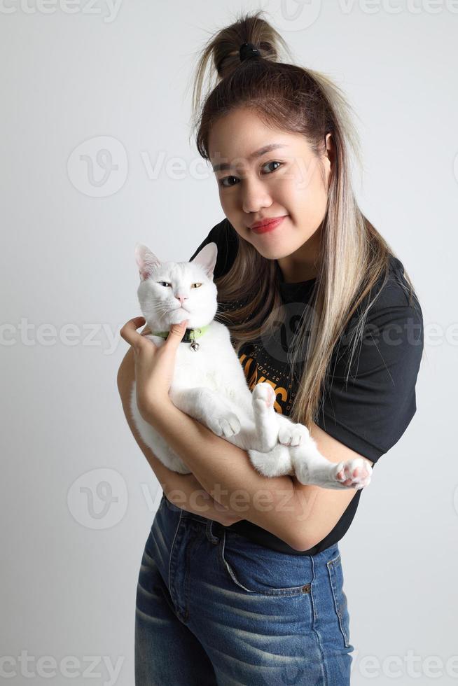 jovem menina asiática foto